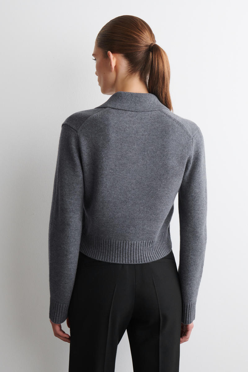 COS 完売　未使用　メリノウールカーディガン SHAWL-COLLAR MERINO WOOL CARDIGAN ショールカラーメリノウール