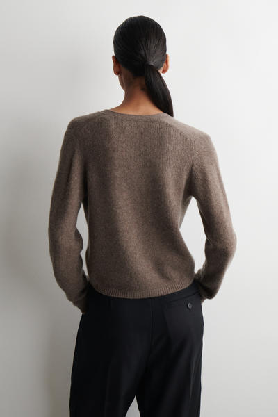 COS カシミヤVネックカーディガン