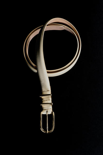 COS サフィアーノレザーベルト