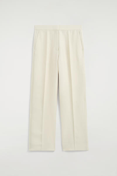 COS テーラードリネンブレンドストレートレッグパンツ