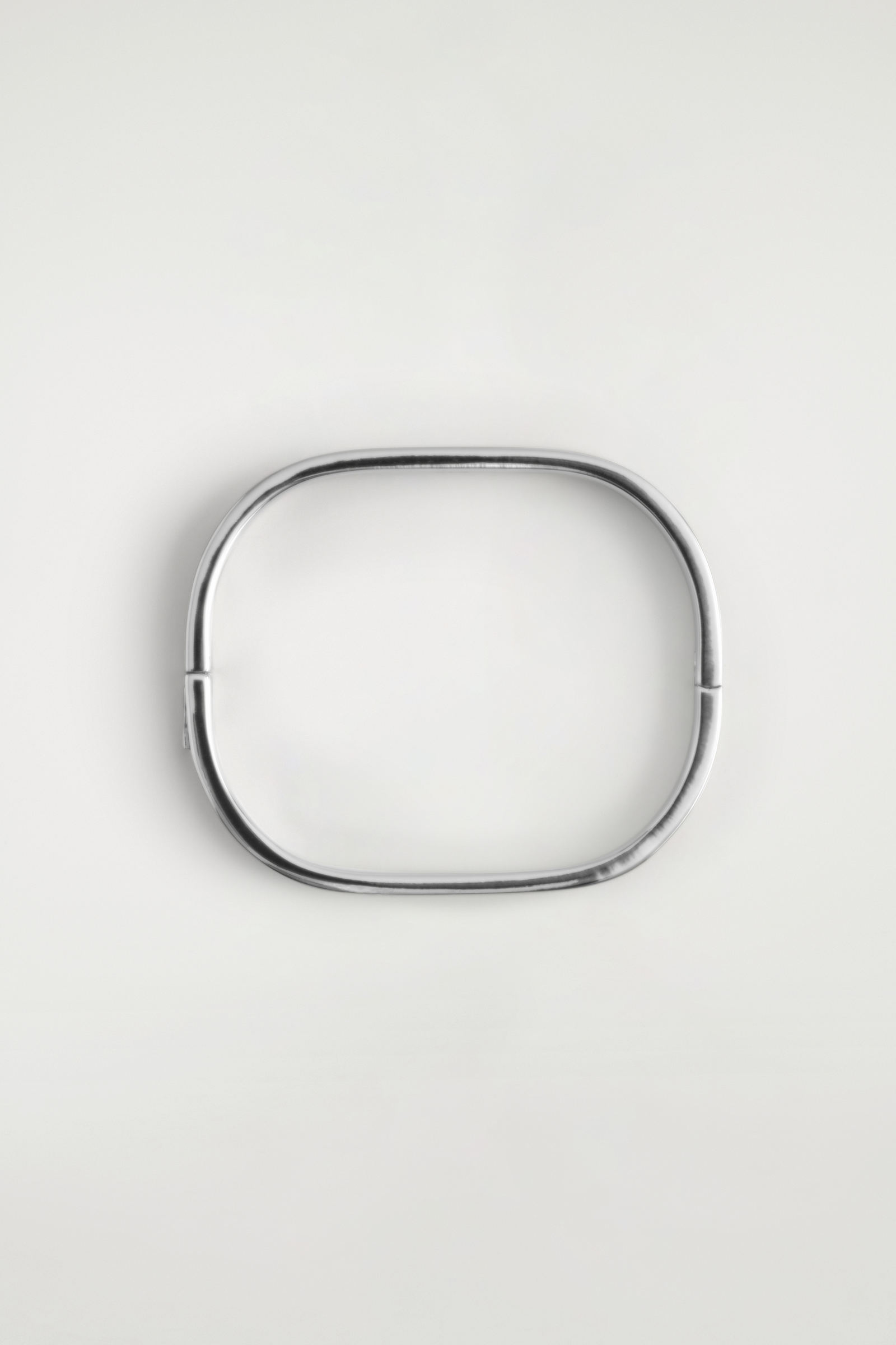 CURVED RECTANGULAR BANGLE カーブド レクタングル バングル シルバー 