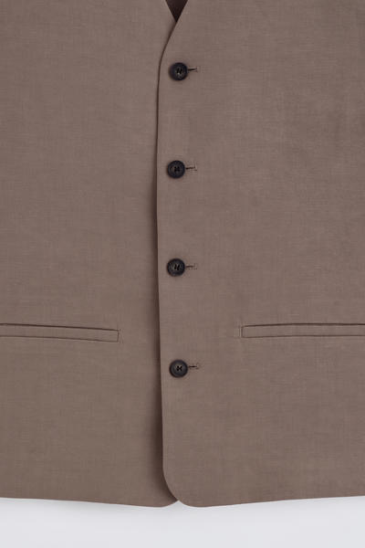 COS リネンブレンド ベスト