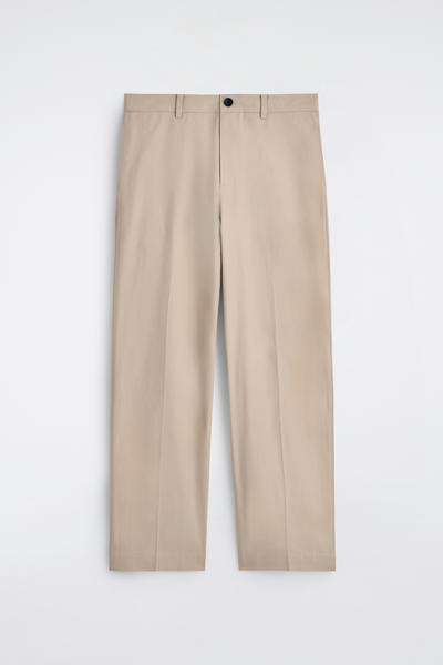 COS コットン ストレートレッグ パンツ