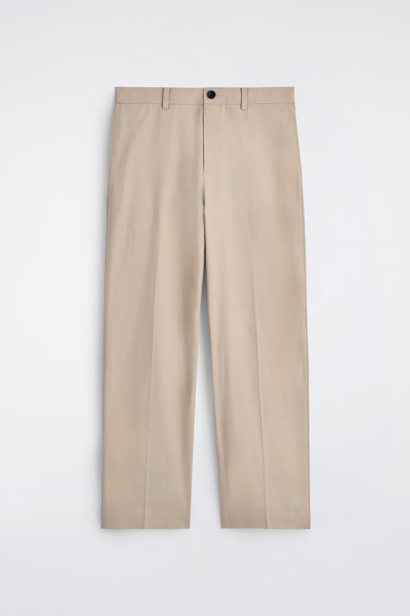 COS コットン ストレートレッグ パンツ