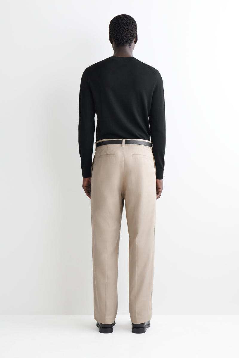 COS コットン ストレートレッグ パンツ