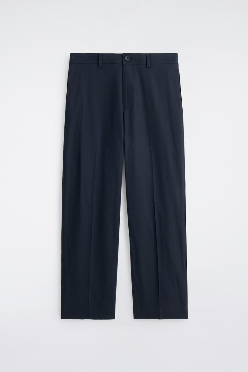 COS コットン ストレートレッグ パンツ