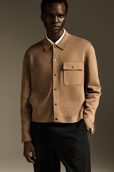 COS ニット コットンジャケット