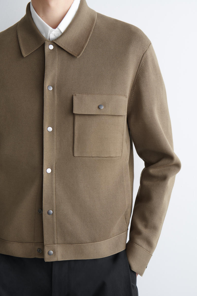 COS ニット コットンジャケット