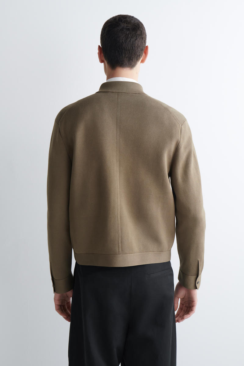 COS ニット コットンジャケット