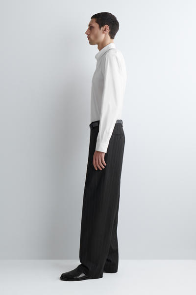 COS テーラード コットンポプリンシャツ