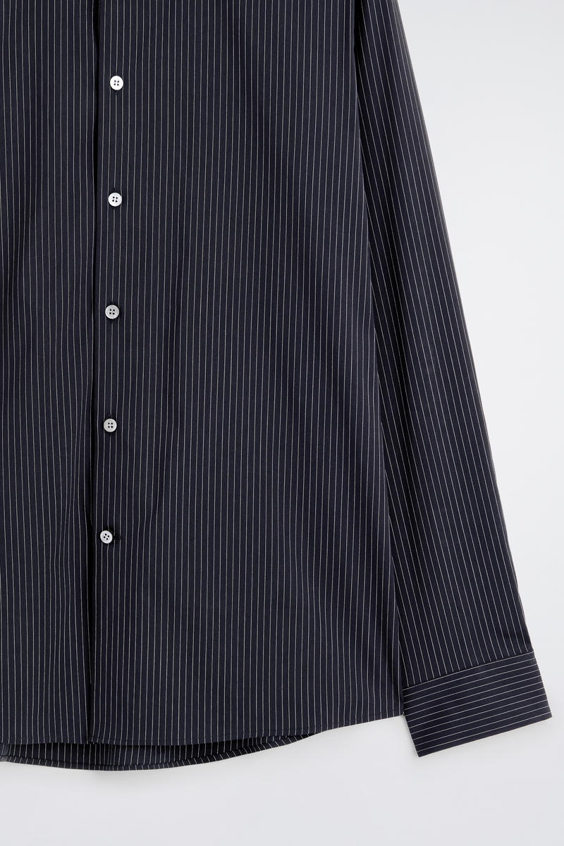 COS テーラード コットンポプリンシャツ