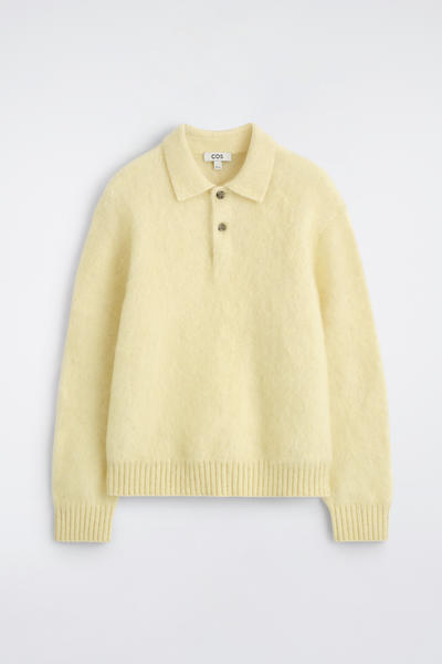 COS モヘアブレンドブラッシュドポロセーター