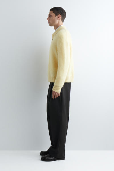 COS モヘアブレンドブラッシュドポロセーター