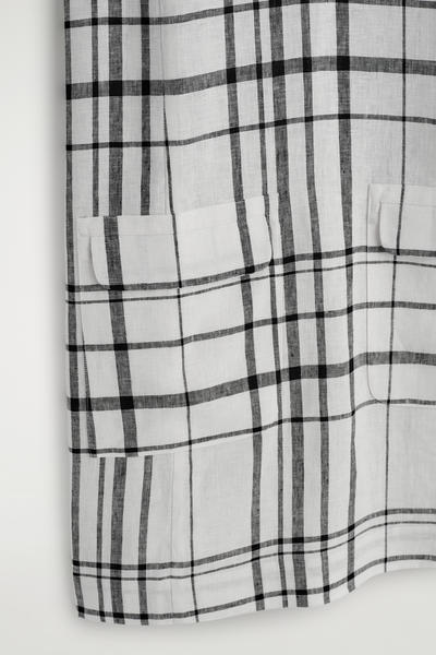 COS リネンミニシフトドレス