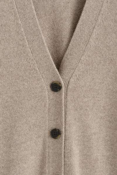 COS カシミアVネックカーディガン