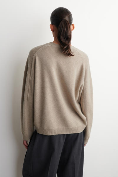 COS カシミアVネックカーディガン