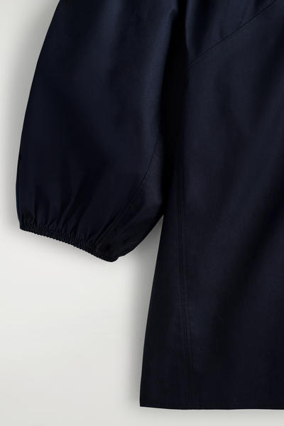 COS ギャザード パフスリーブブラウス