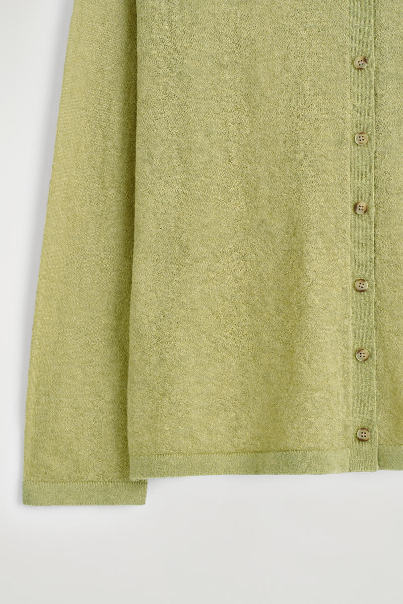 COS モヘア メリノウールブレンド シャツ