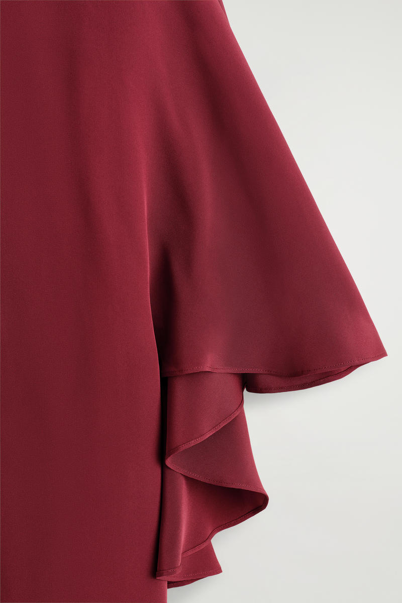 COS ドレープシルクトップ