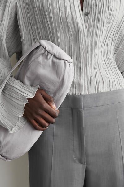 COS テーラードウール ストレートパンツ