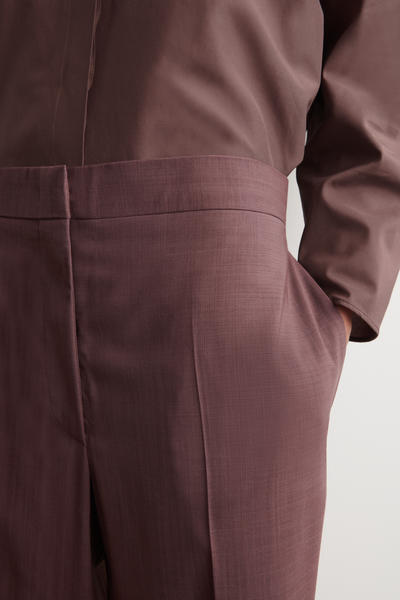 COS テーラードウール ストレートパンツ