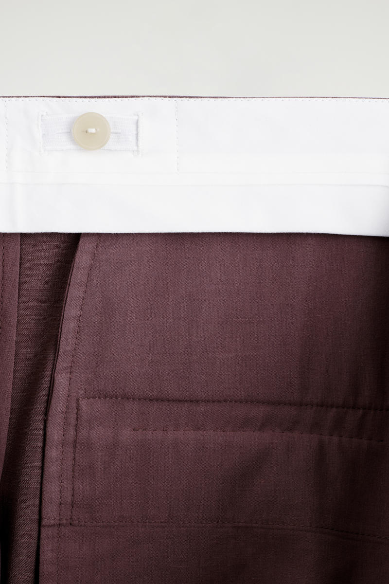 COS テーラードウール ストレートパンツ