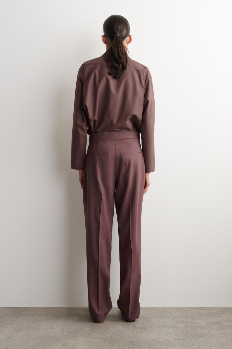 COS テーラードウール ストレートパンツ