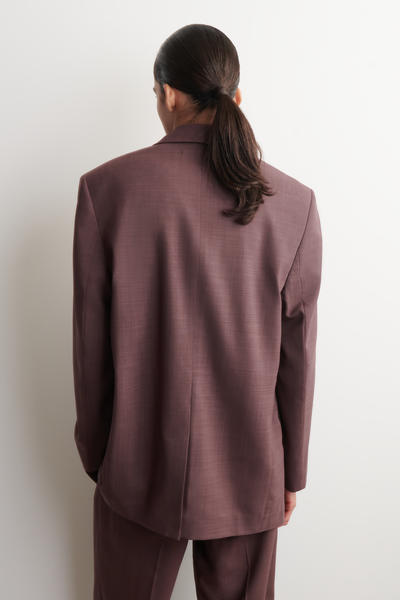 COS ショールカラー ウールブレザー