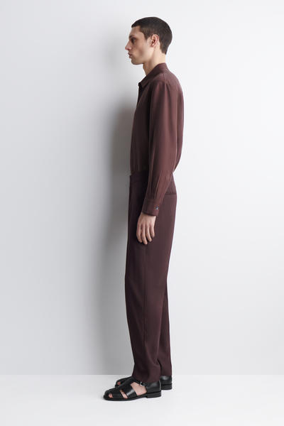 COS フルイドウール スリムフィットパンツ