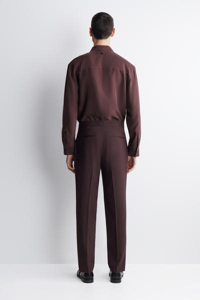 COS フルイドウール スリムフィットパンツ