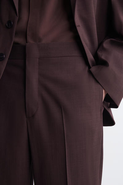 COS フルイドウール スリムフィットパンツ