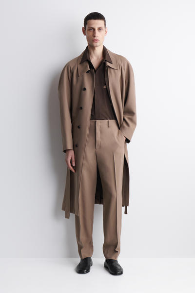 COS フルイドツイル スリムフィットパンツ