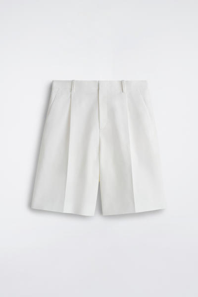 COS テーラード コットンポプリン ショーツ