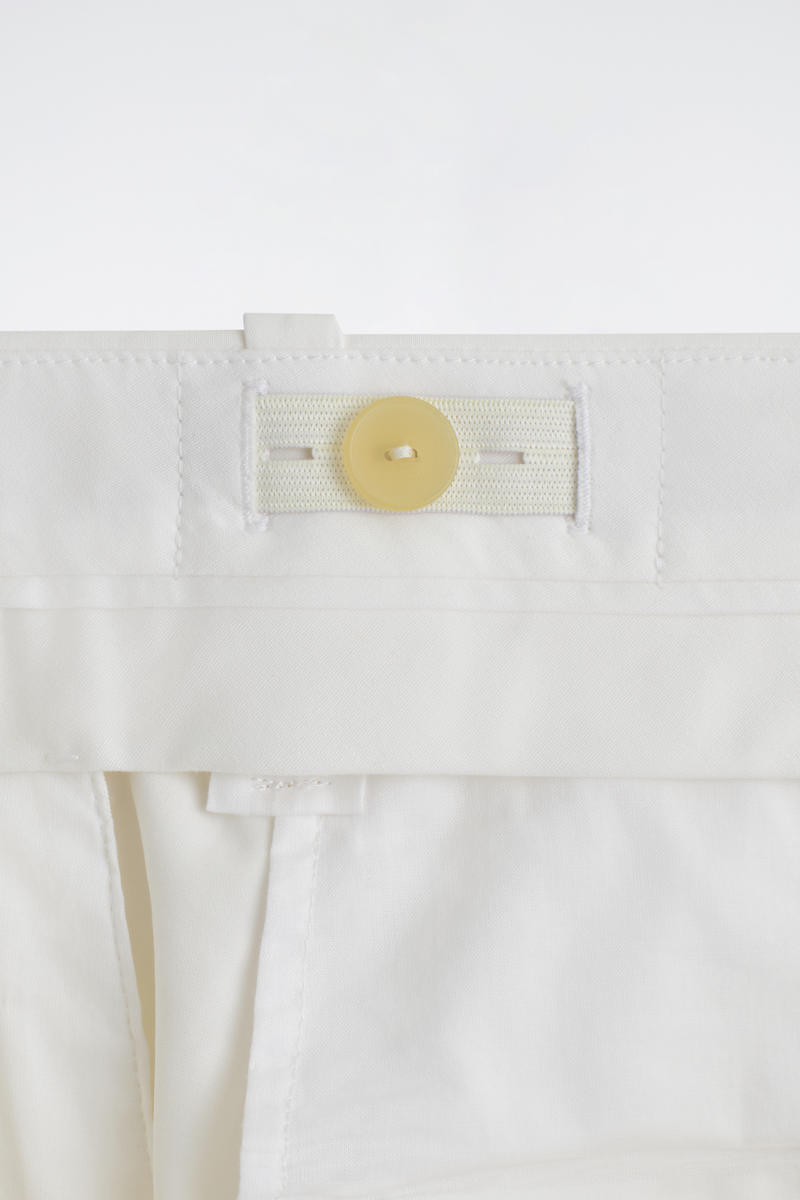 COS テーラード コットンポプリン ショーツ