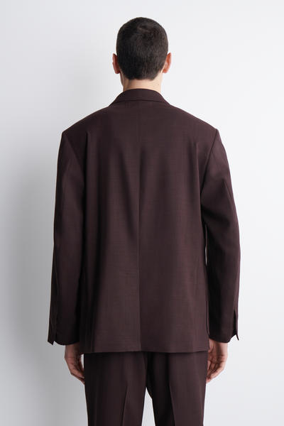 COS フルイドウールブレザー