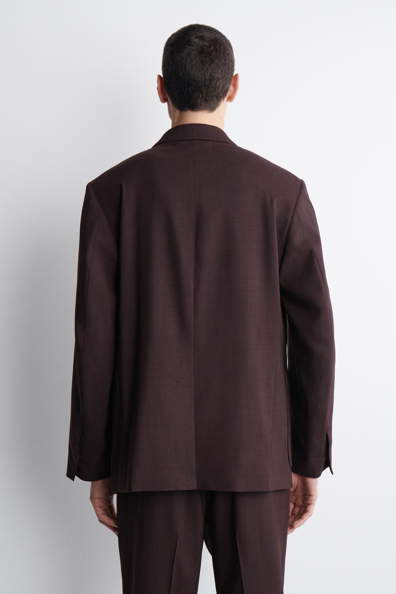 COS フルイドウールブレザー