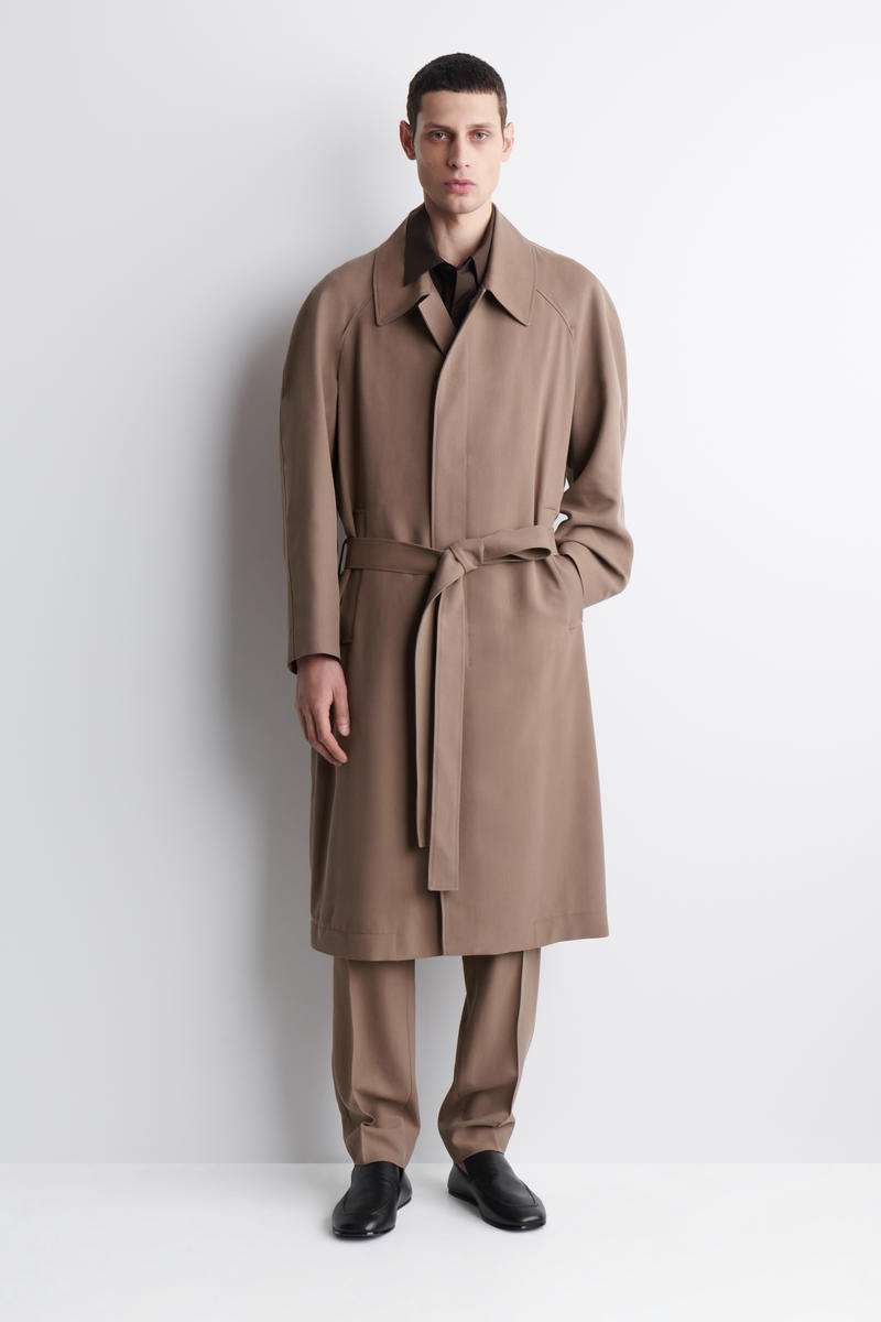 COS フルイドツイル カーコート