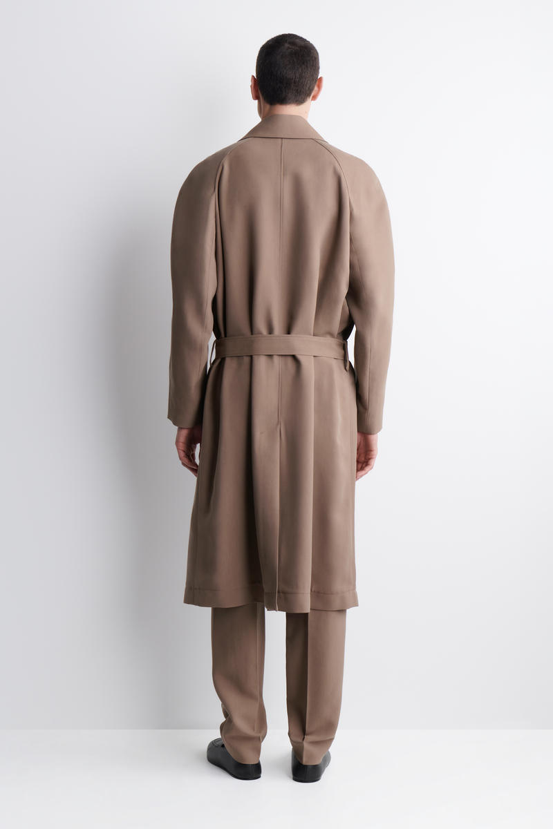 COS フルイドツイル カーコート