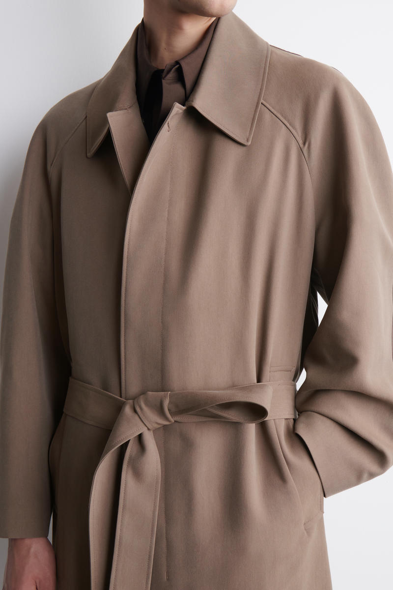 COS フルイドツイル カーコート