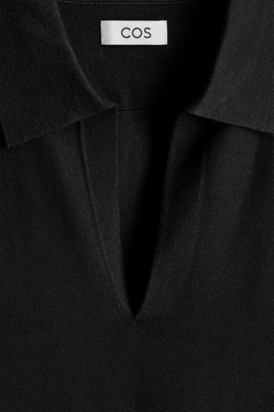 COS メリノウール  ポロベスト