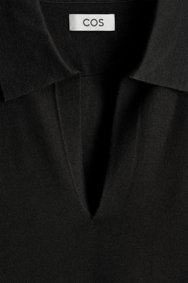COS メリノウール  ポロベスト