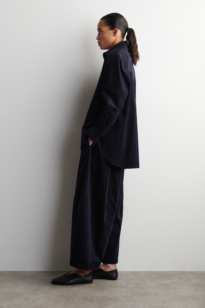 COS コーデュロイシャツ