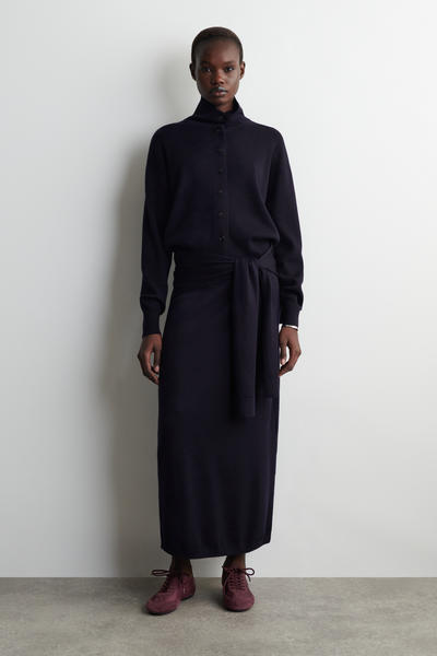 COS スエードナイロン バレエスニーカー