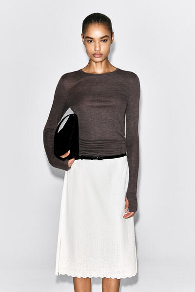 SLIM MERINO WOOL TOP