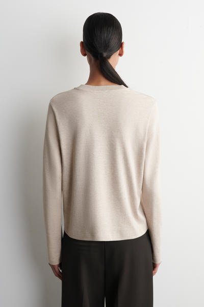 COS オーガニックコットン100％ 長袖Tシャツ