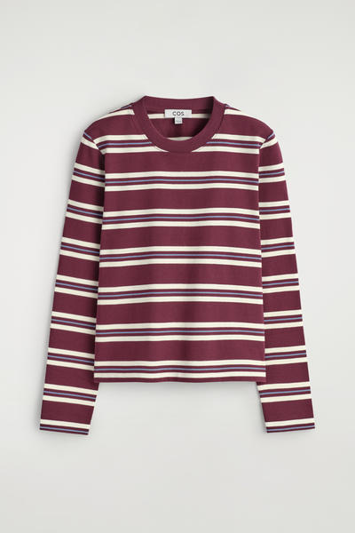 COS オーガニックコットン100％ 長袖Tシャツ