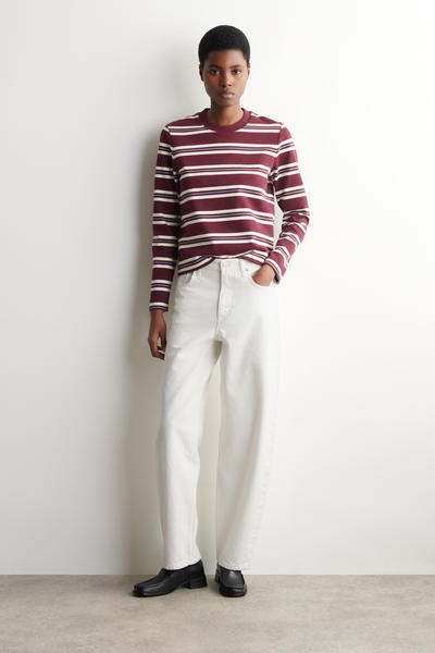 COS オーガニックコットン100％ 長袖Tシャツ