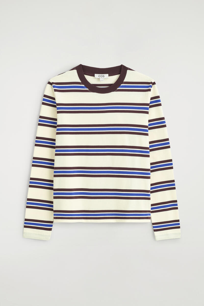 COS クリーンカット長袖Tシャツ