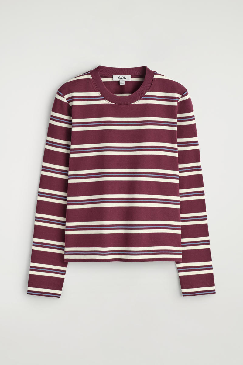 COS オーガニックコットン100％ 長袖Tシャツ