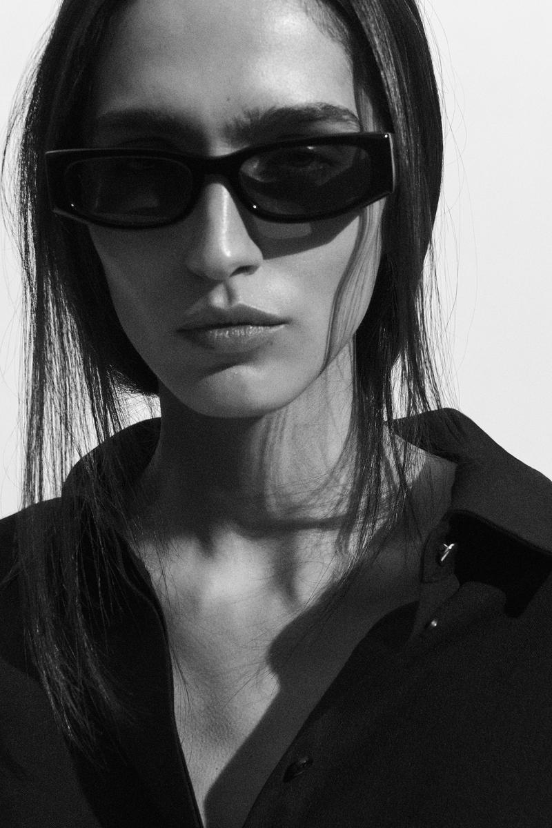 COS スリム長方形サングラス